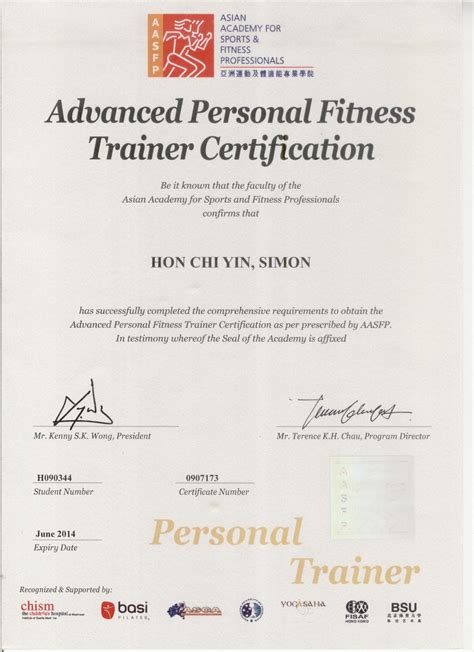 Simon Hon - Personal Fitness Trainer in Hong Kong