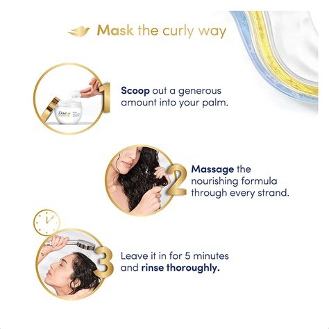 Dove Beautiful Curls Deep Moisture Miracle Hair Mask 300ml