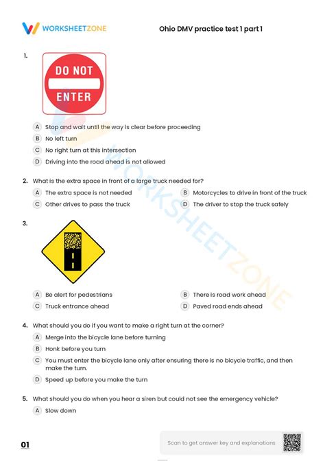 Dmv Practice Permit Test Printable