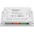 Buy Sonoff 4CH R2 Four Channel WiFi Wireless Switch Work with Alexa ...