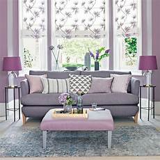 purple and gray living room decor lilac living room with grey toned sofa and floral blinds purple and gray living room decor lilac living room with grey toned sofa and floral blinds