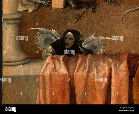 Death and the Miser (detail) 1490 by Hieronymus Bosch Stock Photo - Alamy