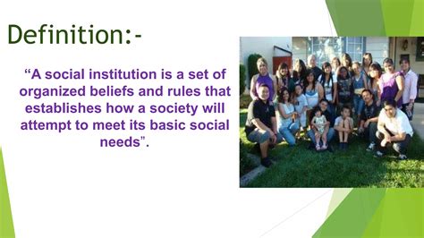 SOCIAL INSTITUTIONS | PPTX