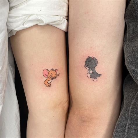 Couple Tattoos: 30+ Design Ideas to Describe Your Relationship Couple ...