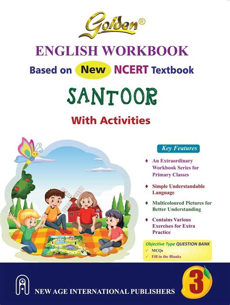 Golden English Workbook Santoor with Activities Based on New NCERT ...