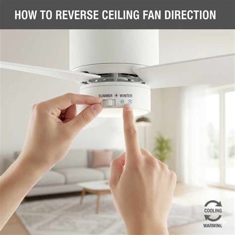 How to Reverse Ceiling Fan Direction: Genius Guide