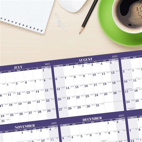 Dry Erase Calendar 2023-2024 - JUL.2023 - JUN.2024 India | Ubuy
