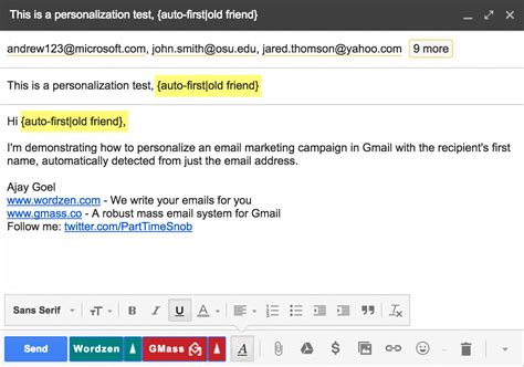 Image result for BCC Email Example