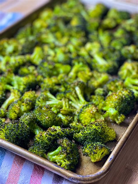 Roasted Broccoli Florets