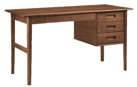 Modern Wooden Desk transparent PNG - StickPNG