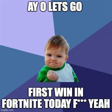 Success Kid Meme - Imgflip
