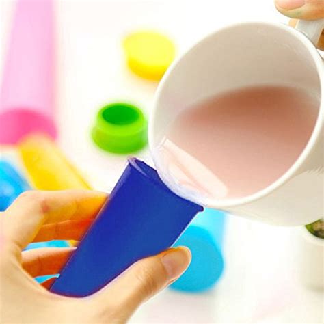 Buy Atoz prime Ice Cream Mold Maker Food Grade Silicone Frozen Ice Pop ...