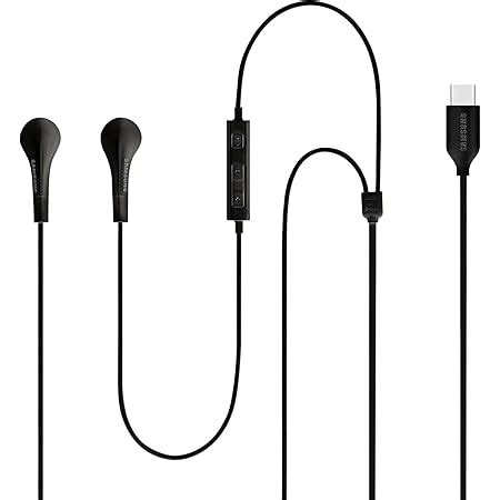 Samsung Eo-Ic100Bbegus Corded Type-C Wired In Ear Earphones With Mic ...