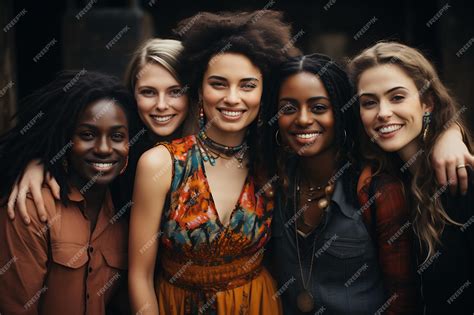 Premium AI Image | a group of people of different nationalities such as ...