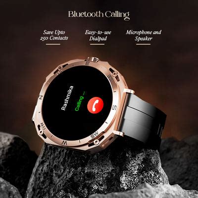 boAt Enigma Z20 - 1.51" (3.83 cms) Luxury Round Display Smartwatch with ...
