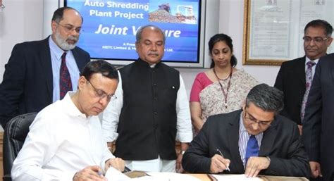 Mahindra partners with MSTC to set up country’s first auto shredding ...