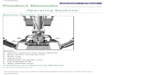 Operating a Backhoe For Dummies 的图像结果