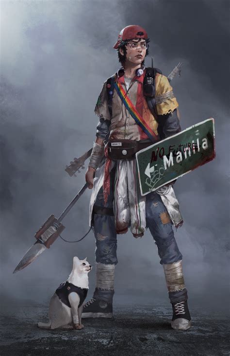 ArtStation - Post-Apocalyptic Jollibee Employee
