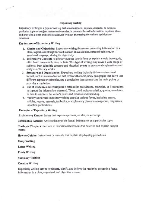 Expository Writing Structure 的图像结果