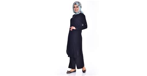 Hakim Yaka Tunik 12021-01 Siyah | Sefamerve
