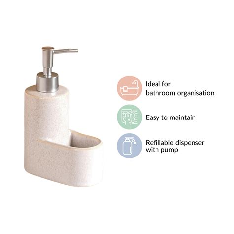 Ceramic Soap Dispenser With Stand Online - Premium Dispenser | Nestasia