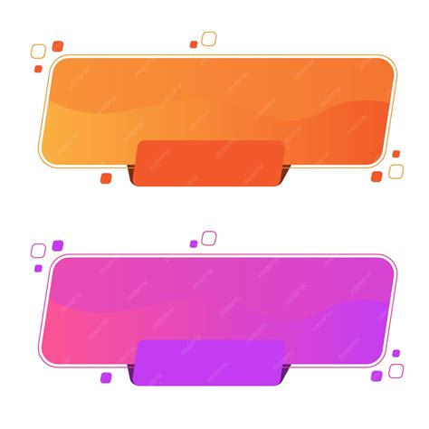 Premium Vector | Modern text box custom shape discount sale vector color