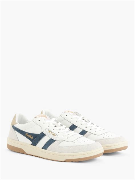 Gola Hawk Leather Low Top Trainers