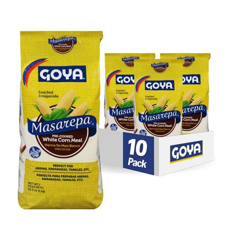 Snapklik.com : Goya Masarepa Pre-Cooked White Corn Meal