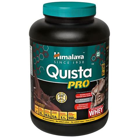 Buy Himalaya Quista Pro Advanced Whey Protein Formula fortified with ...