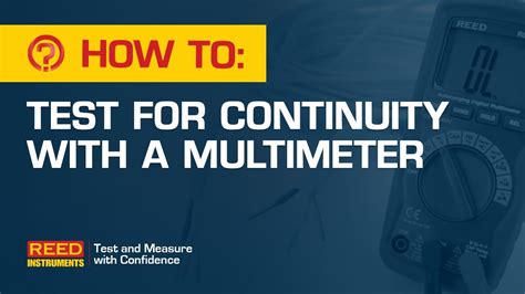 Image result for Measuring Continuity with Multimeter