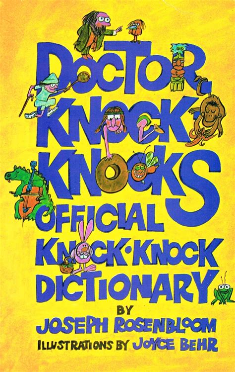 Buy Doctor Knock-Knock's Official Knock-Knock Dictionary Book Online at ...