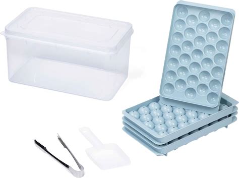Amazon.com: Mini Ice Cube Trays, Creates 99 PCS Ice Round Balls, Ice ...