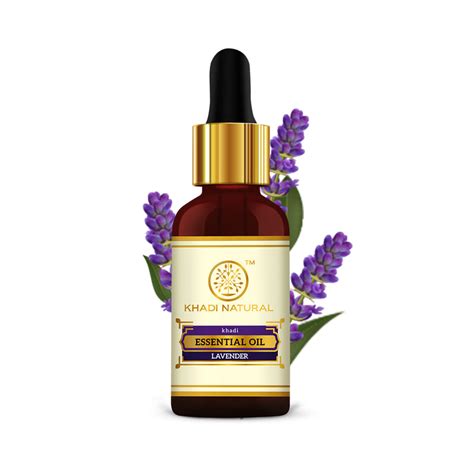 Khadi Natural Lavender Essential Oil | Buy Khadi Pure Herbal Lavender ...