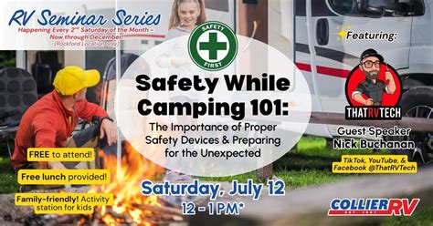 Free RV Seminar- Safety While Camping 101 with Nick @ThatRVTech, 7373 ...