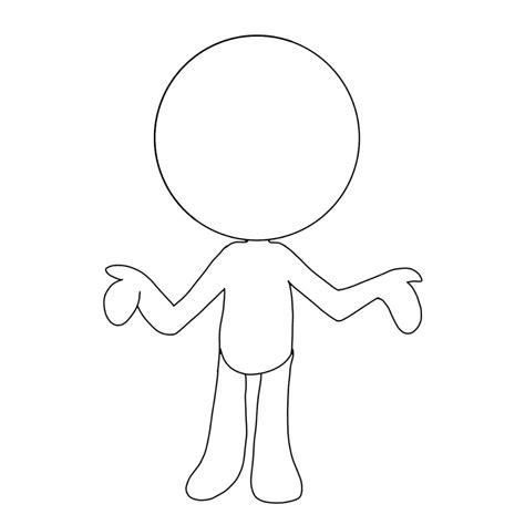 Dandy's World Oc Base Body Pose
