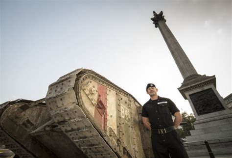 TANK 100 - Putting A Tank On Trafalgar Square In London - In Pictures ...