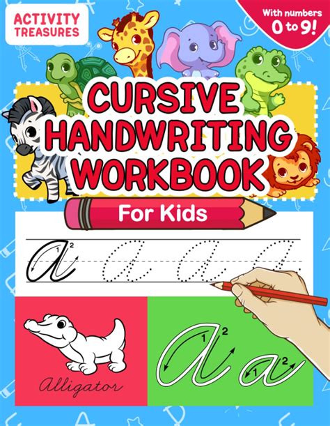 Cursive Handwriting Workbook for Kids: A Fun Practice Workbook To Learn ...