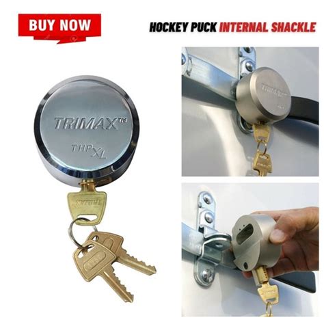 Hockey Puck Trailer Door Lock Heavy Duty Steel | Ubuy India