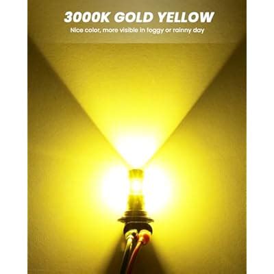 PHINLION 9006 Yellow Fog Light Bulbs 3800 Lumens India | Ubuy