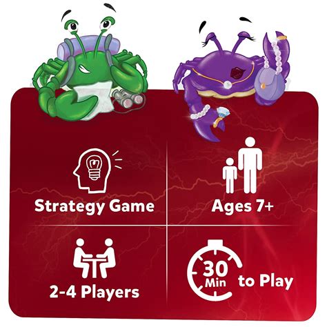 Buy Skillmatics Crab Clash - Fiercely Fun Card Game of Attack and ...