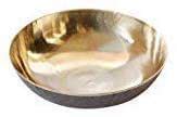 Buy JGS Pure Bronze Kansa Kachola Plate for Pooja Home and Kitchen Ser ...