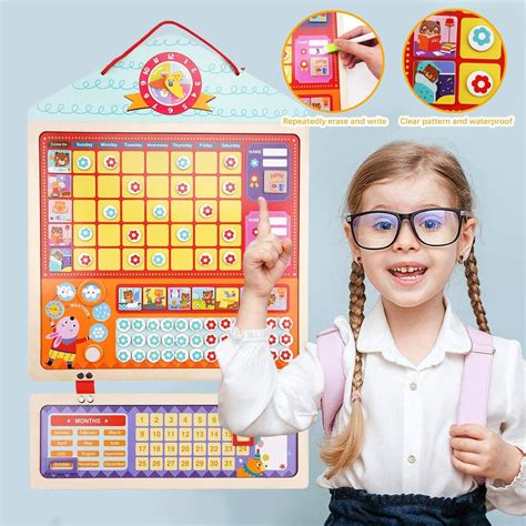 Magnetic Responsibility Chart Reward Chart Good Behavior Chart Kids Chores Magnets Wall Calendar ...