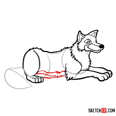Learn How to Draw Raksha the Wolf Mother in 12 Steps