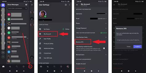 Image result for Remove 2FA Discord without Code