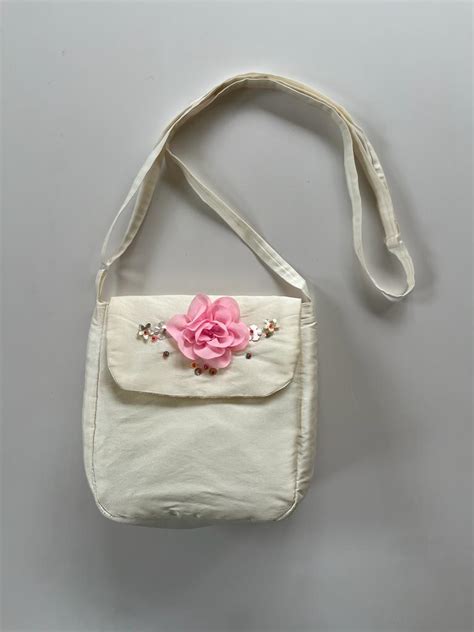 White Provence Cascade Sling Bag – A Little Fable