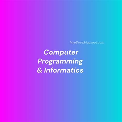 C Programming and Informatics Important Questions - PHYLUM