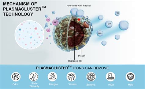 Sharp Air Purifier for Homes/Offices Dual Purification, Plasmacluster ...