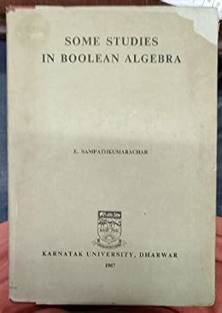 Buy Some Studies in Boolean Algebra Book Online at Low Prices in India ...