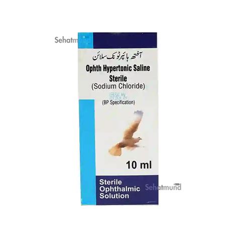 Ophth Hypertonic Saline Eye Drop 10ml – SehatMund Online Medicine