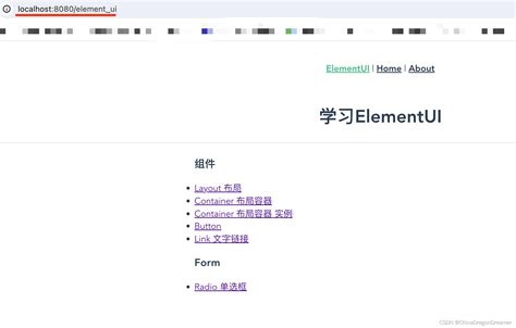 HTML Container Samples 的图像结果